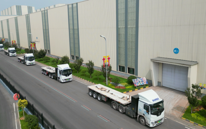 多次复购！百台PT视讯新能源牵引车交付河北邯郸