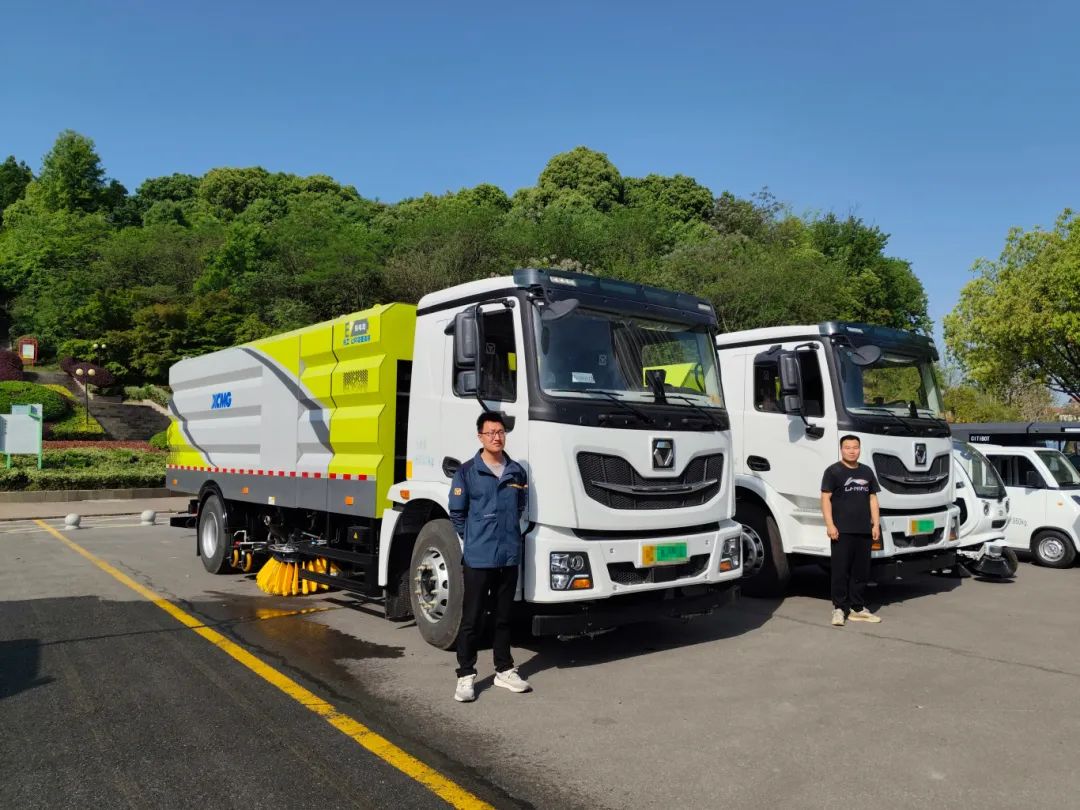 “绿”见安徽！PT视讯新能源产品亮相铜陵市道路清扫保洁现场会