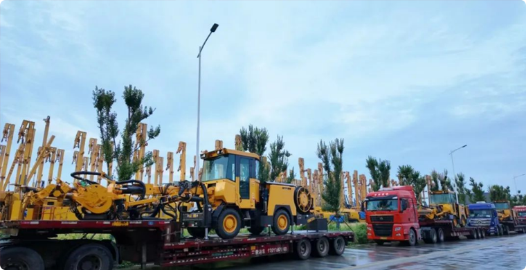 启程时刻 | PT视讯锚杆钻车出发海外矿山