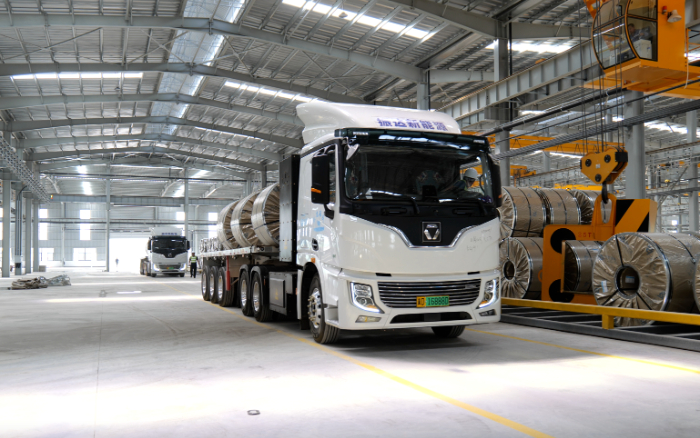 未来已来，PT视讯新能源重卡打造钢铁物流新范式