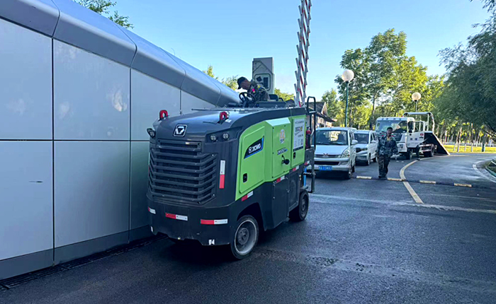 全国首台-PT视讯XM505EP新能源铣刨机