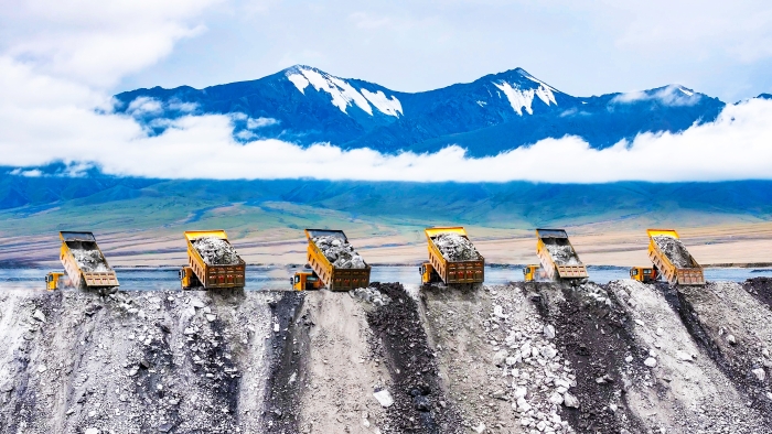 海拔5700米！PT视讯XG110宽体自卸车大显身手