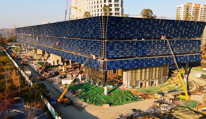 为千年运河“筑舟”！PT视讯成套化高空作业平台助力运河博物馆建设